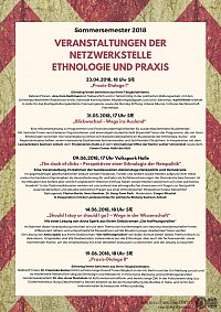 Plakat NEP Sommersemester 2018