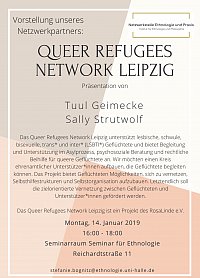 Netzwerkpartnertreffen Queer Refugees Network Leipzig