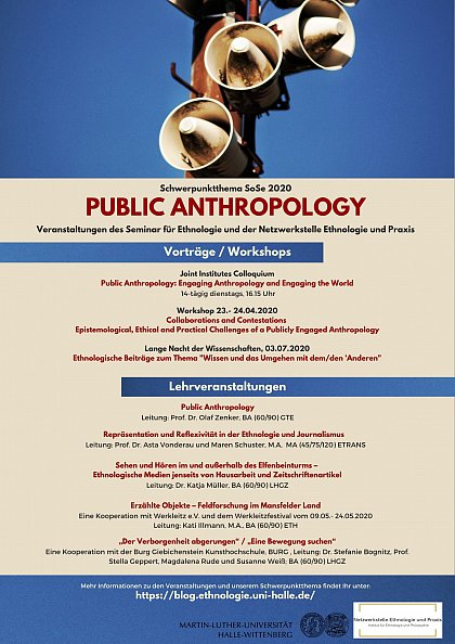 Public Anthropology WiSe 2019/20