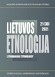 Frontpage Buch Lietuvos Etnologija